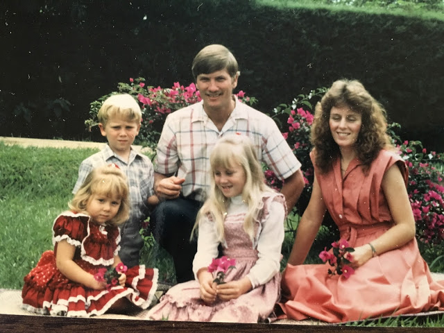 Dangers family in 1986.