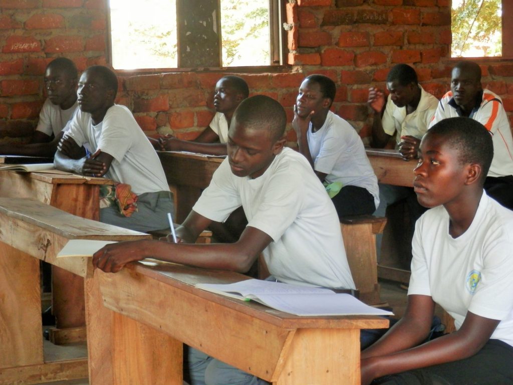 Kobwin secondary school students.
